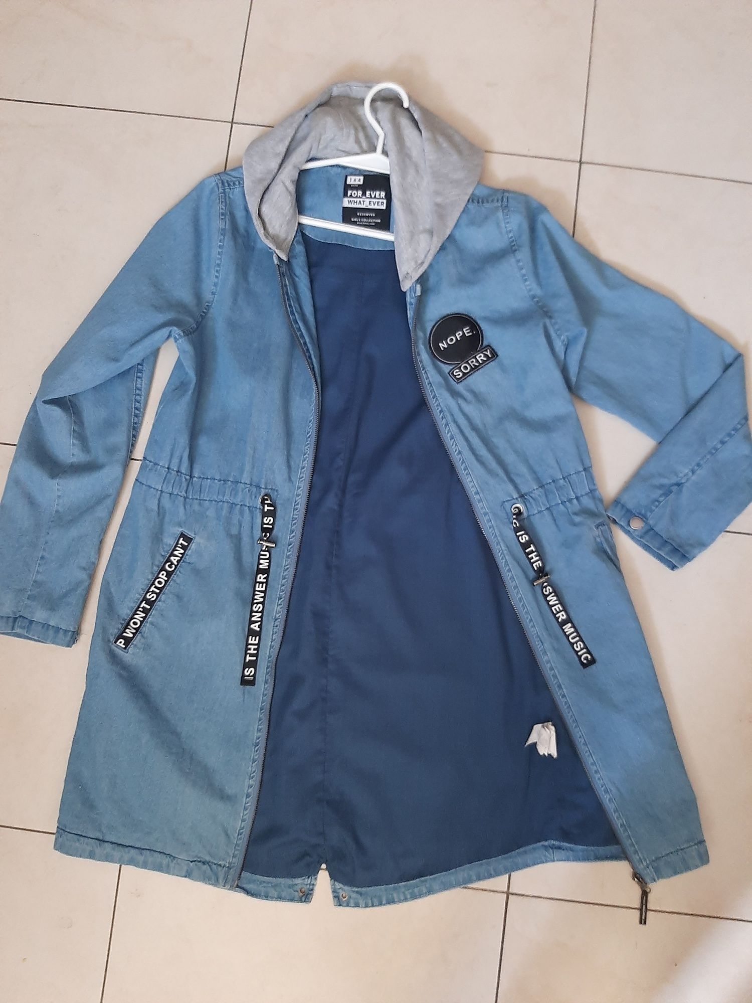 Kurtka/płaszczyk bluza  jeansowa Reserved rozm. 40