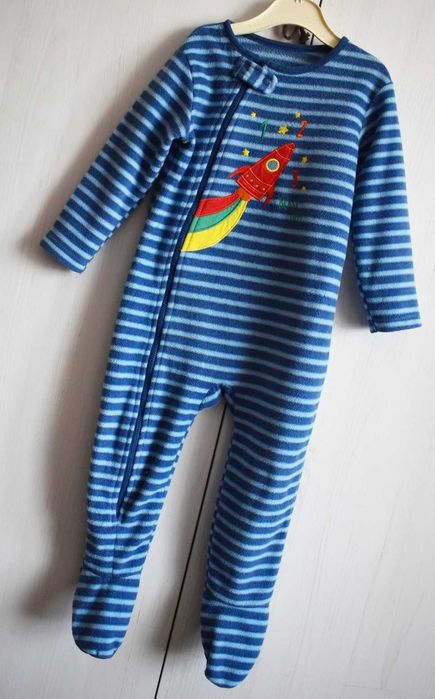 Piżama polarowa 86 92 kigurumi onesie pajacyk z polaru ciepła spania