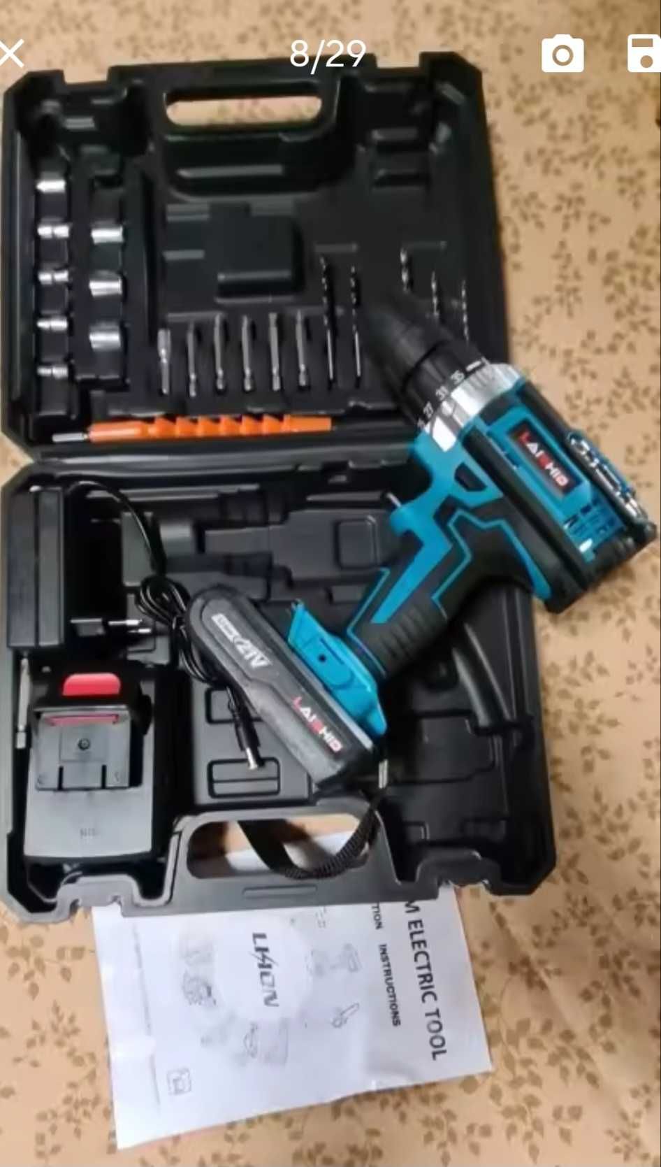 Aparafusadora 21v nova