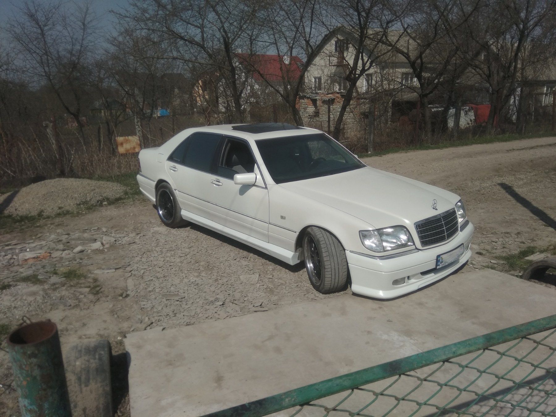 Mercedes w140 бампер wald і brabus обвіс