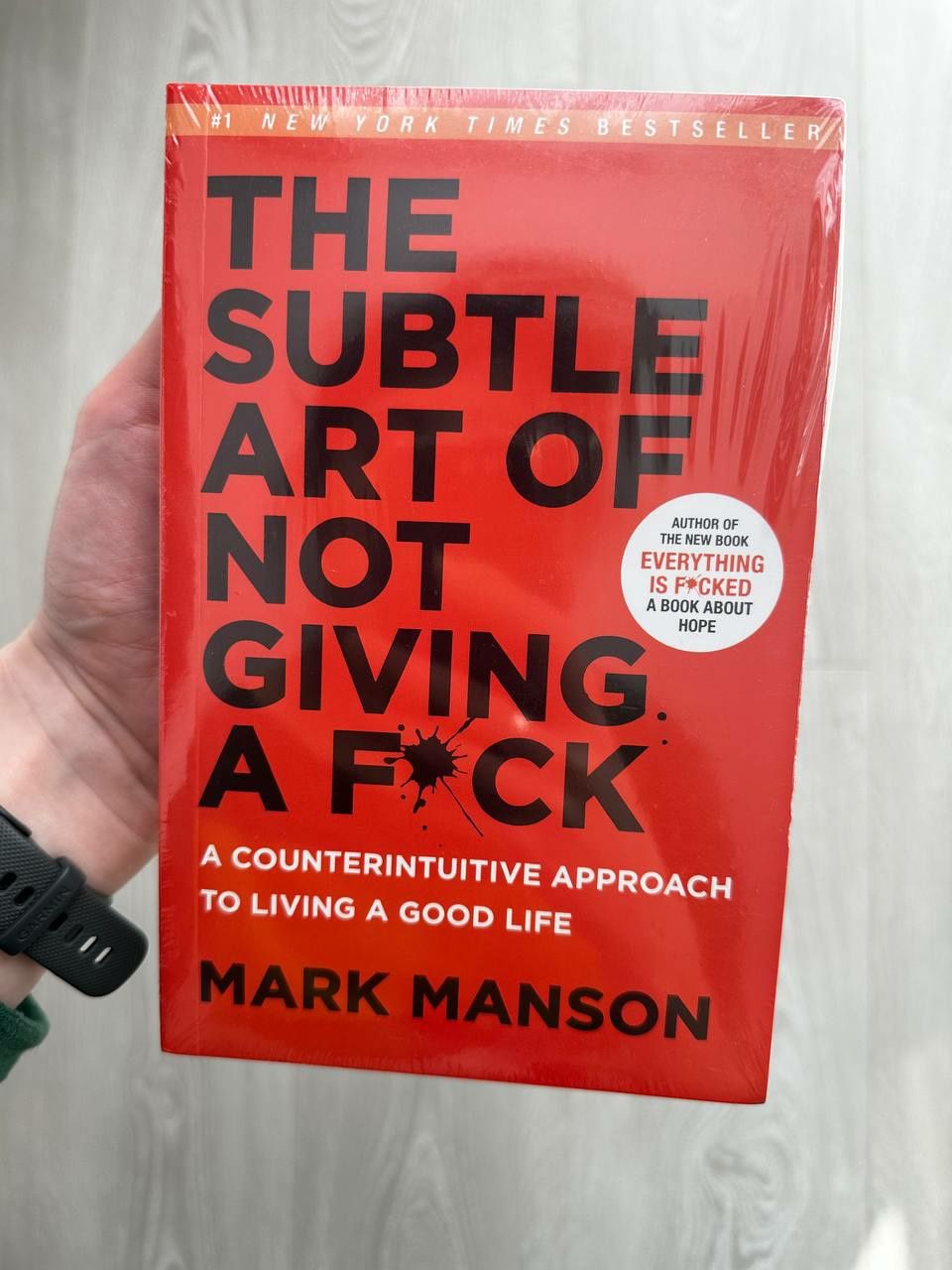 Нова книга "The subtle art of not giving a f*ack"