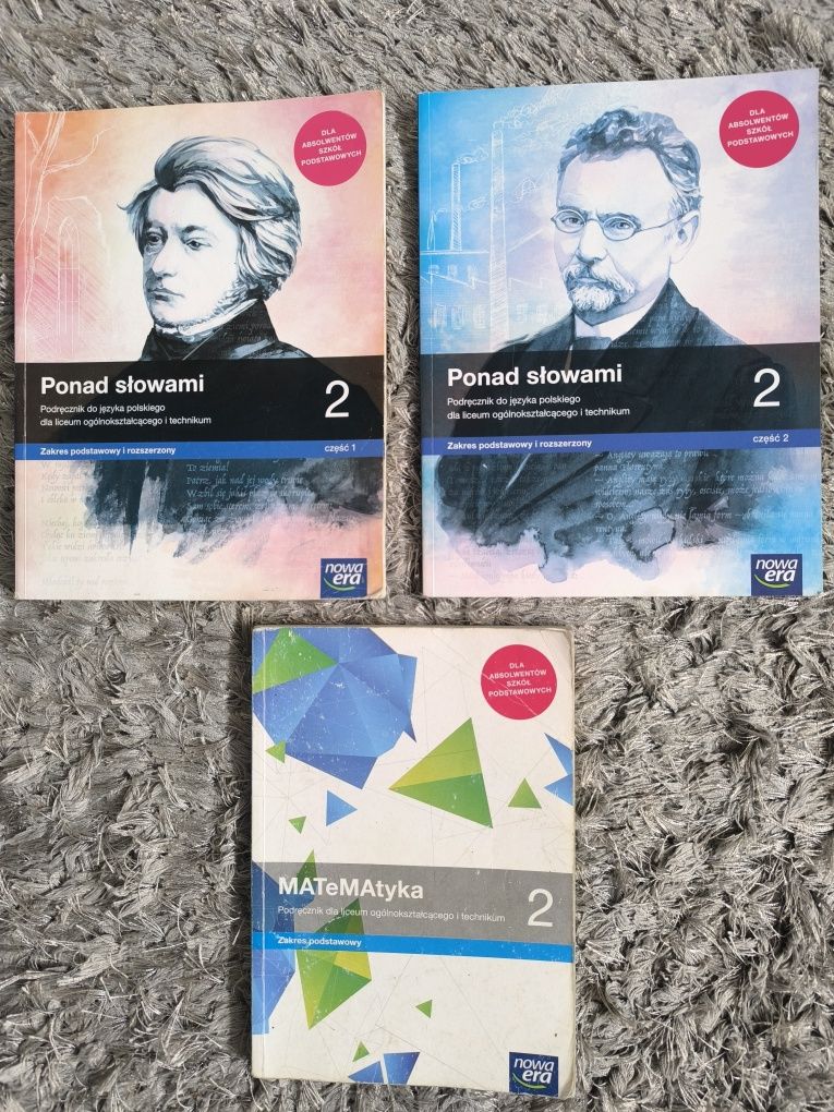 Podręczniki klasa 2 liceum