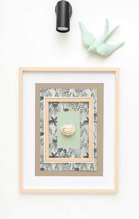 Quadro exclusivo verde água