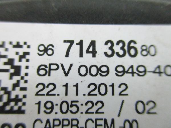 Pedal do acelerador CITROËN C3 II (SC_)