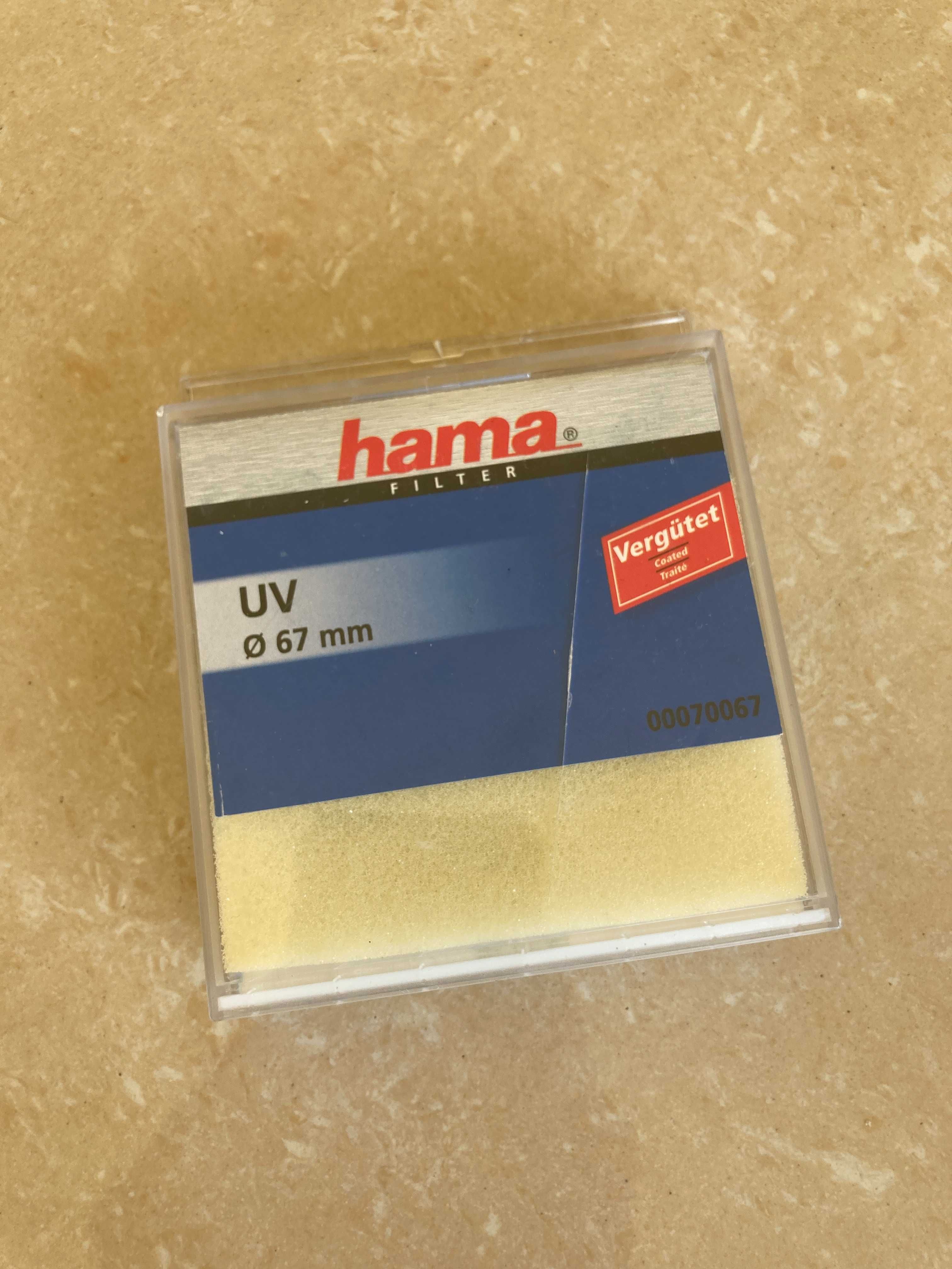 Filtro UV para Lente de 67mm de diâmetro