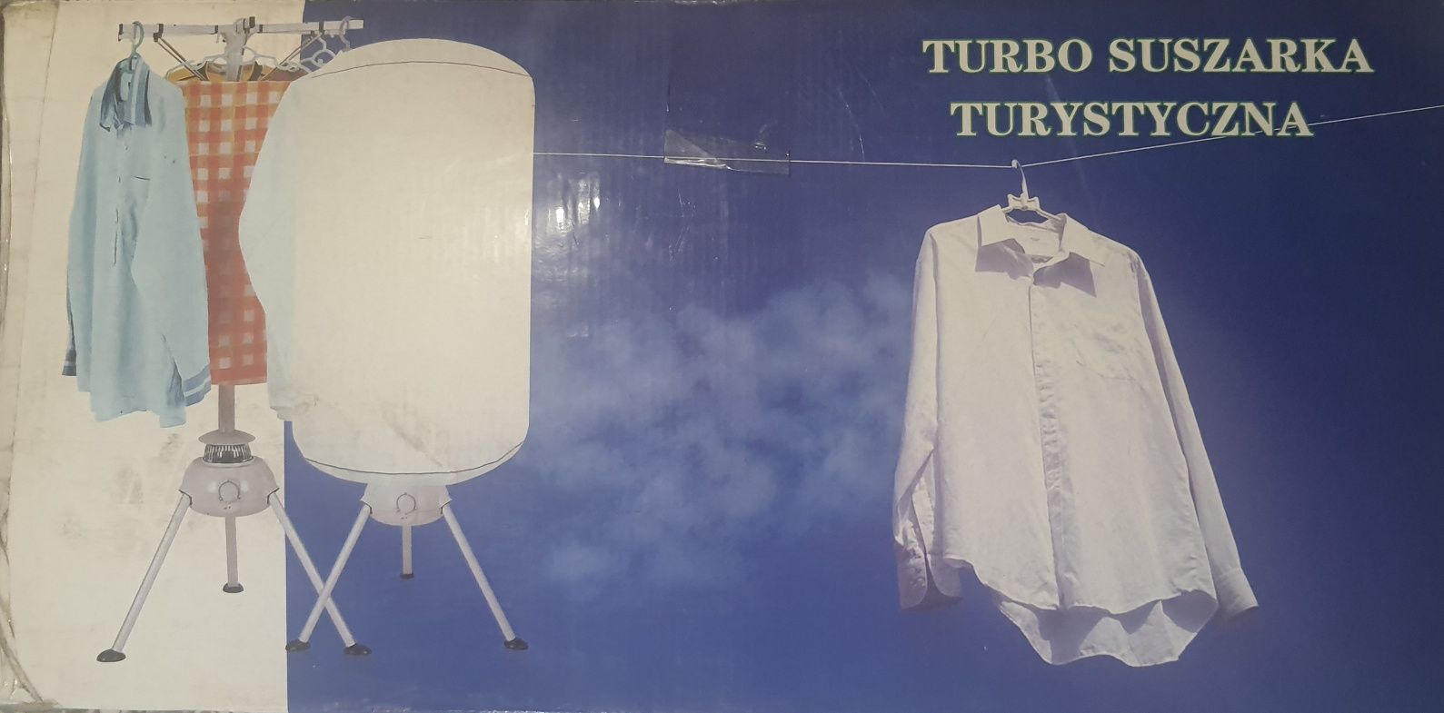 Turbo suszarka do ubrań.