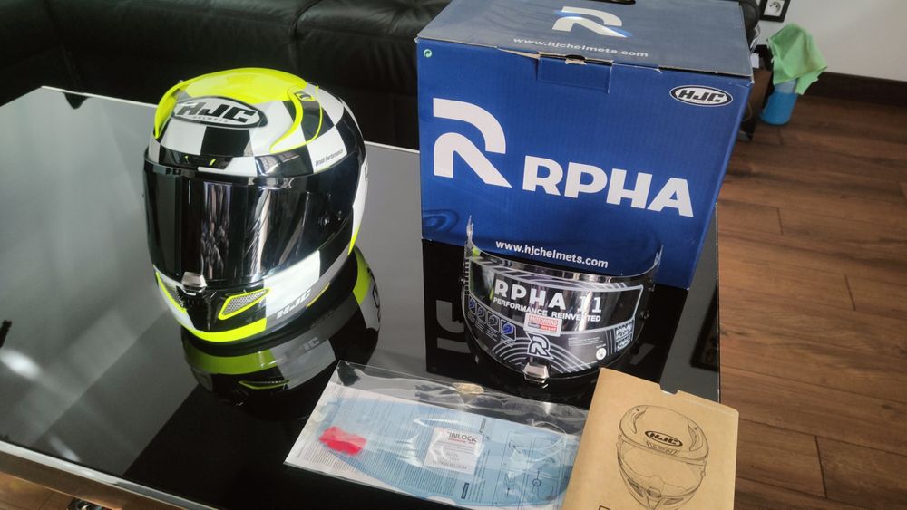 Kask HJC RPHA 11 S nowy 2x szybka pinlock okazja!!