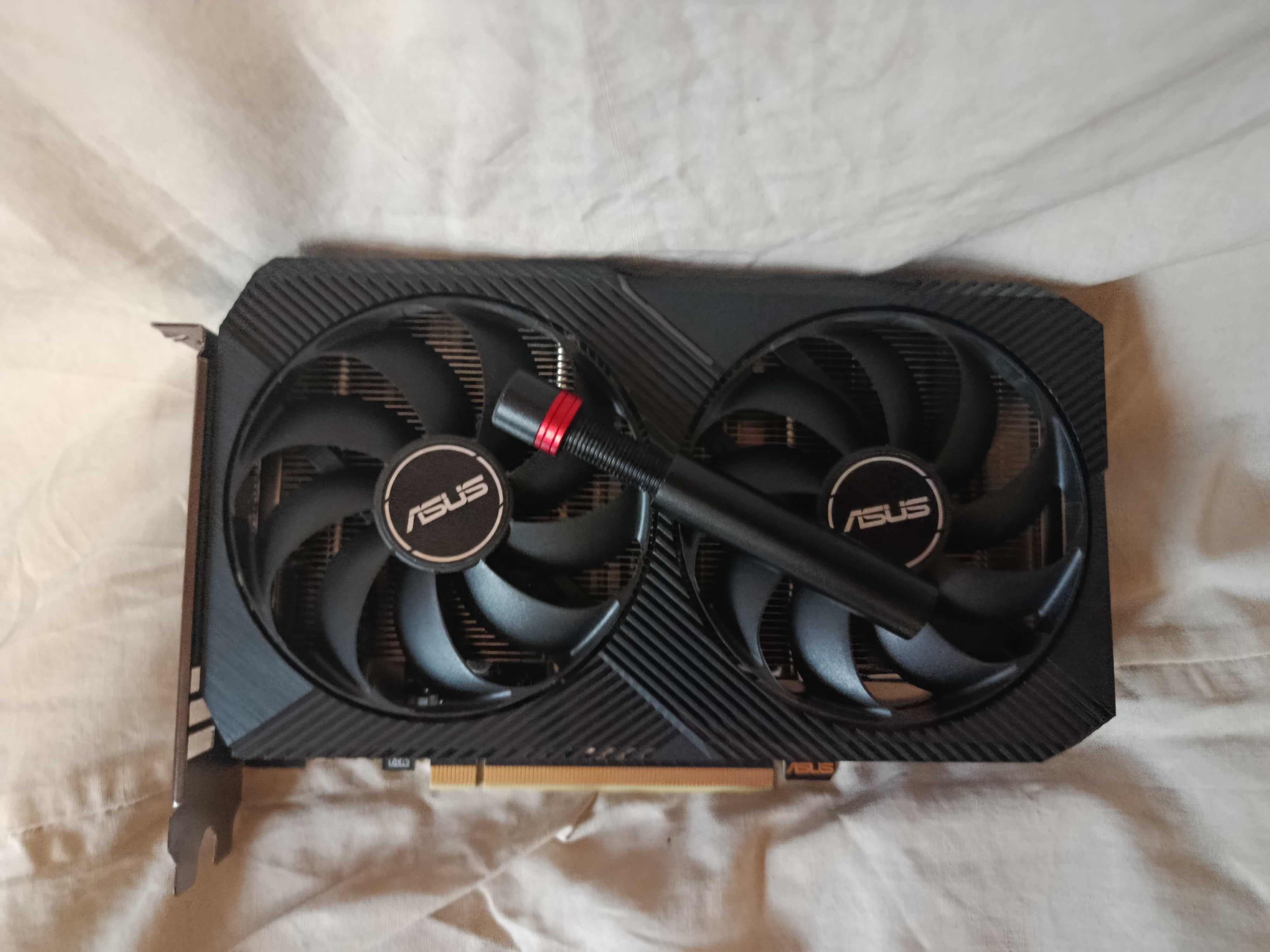 Відеокарта Asus GeForce RTX 3060 12GB GDDR6 +магнитная подставка