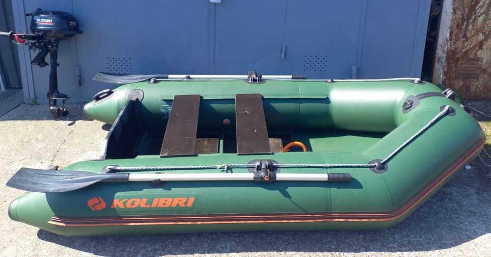 Надувний  моторний човен Kolibri з мотором Suzuki
