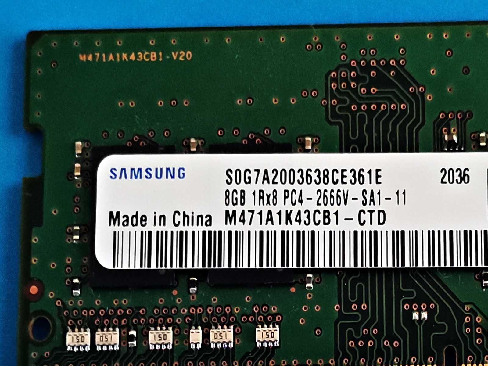 DDR4 8GB Samsung 2666v