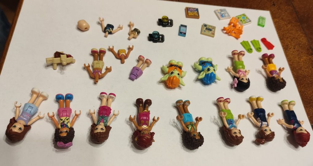 Figurki LEGO friends różne elementy