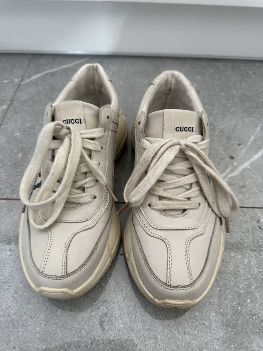 Sneakersy gucci skóra naturalna 36