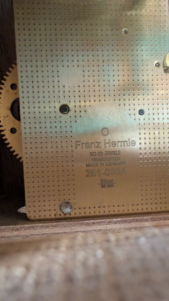 Zegar ścienny Franz Hermle Made in Germany