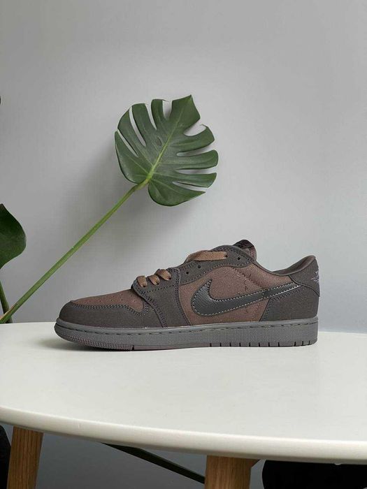 Кросівки Nike Air Jordan 1 OG SP Travis Scott Velvet Brown premium