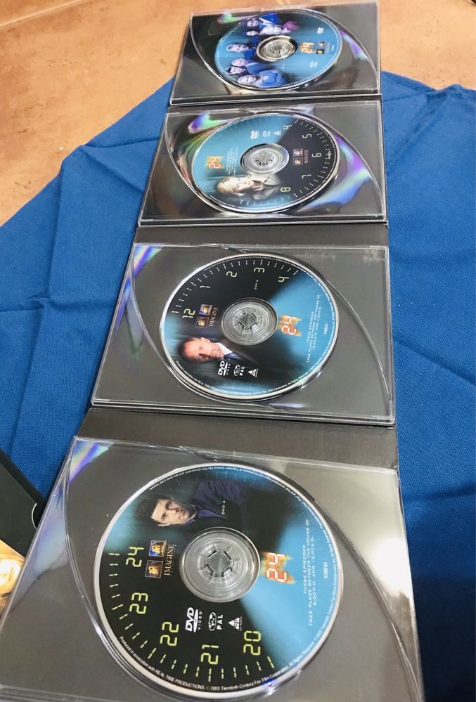 Dvd da série 24 usado em bom estado