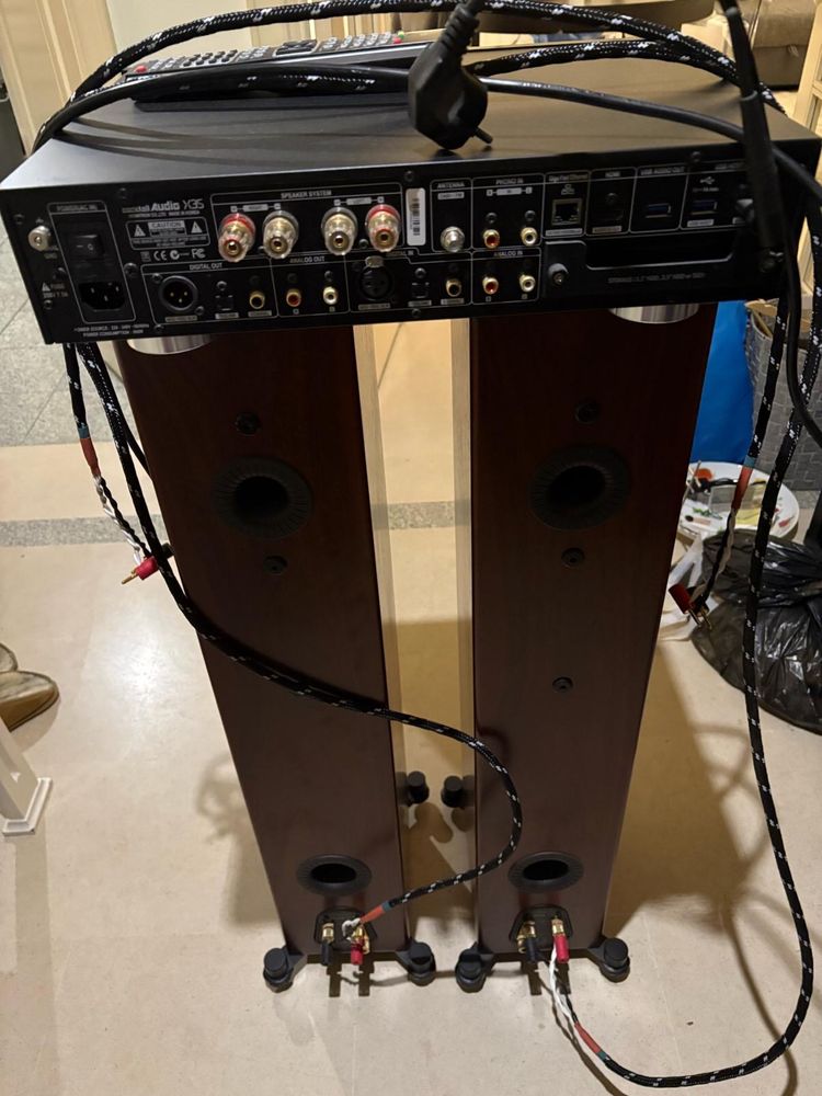 Cocktail audio X35 + colunas