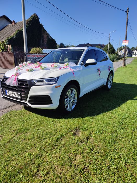 Samochód auto do ślubu wynajem Audi Q5