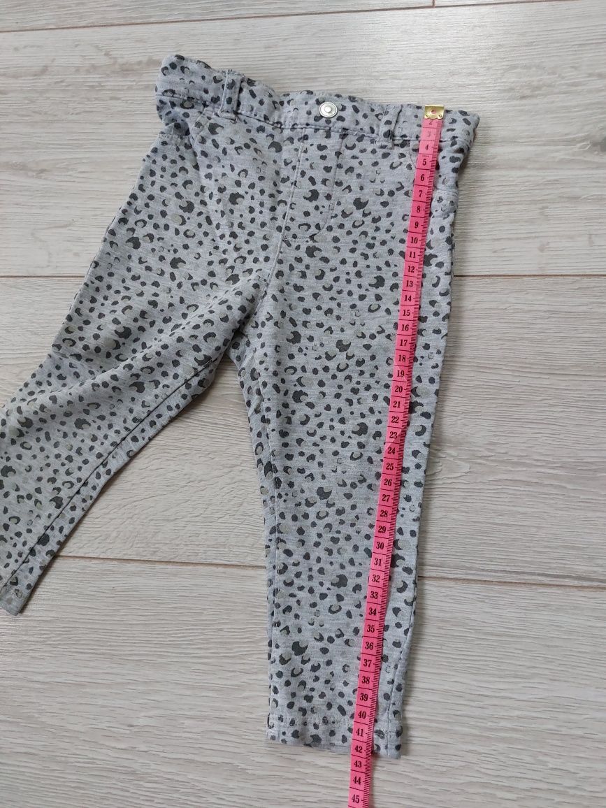 Spodnie legginsy tregginsy rozm. 86