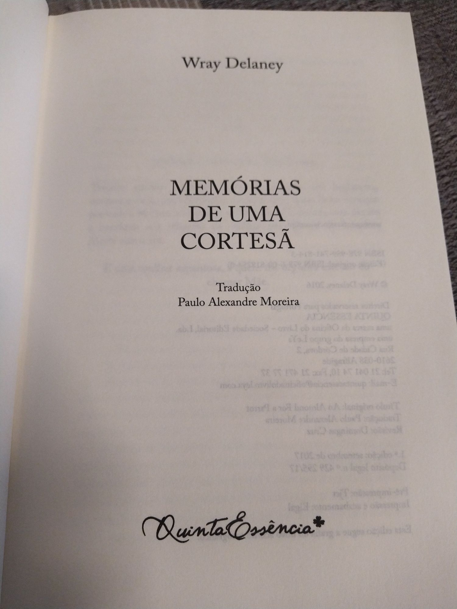 Memórias de uma cortesã.