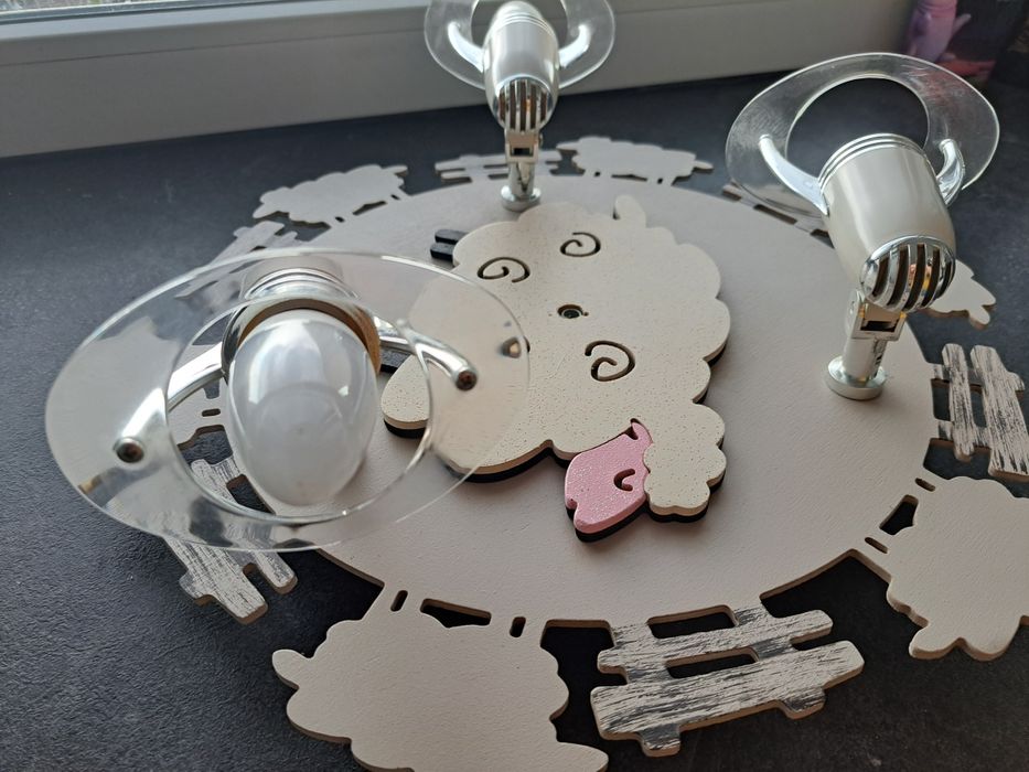 Lampa sufitowa plafon do pokoju dzieciecego