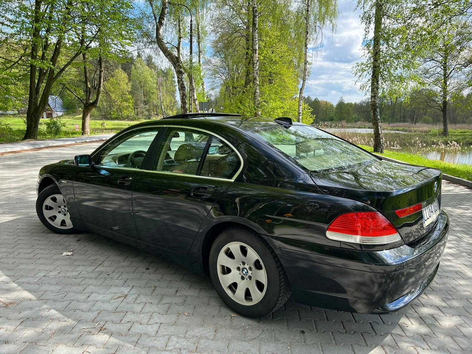 Bmw e65 3.0d black sapphire