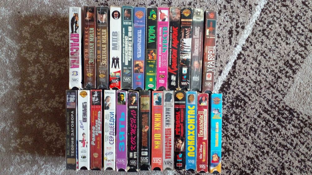 Видеокассеты VHS 31 шт.