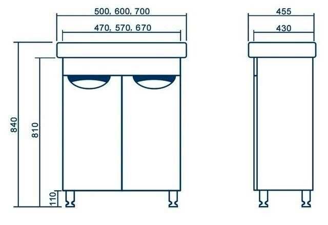 Новий умивальник, раковина у комплекті з елітною тумбою у ванну.