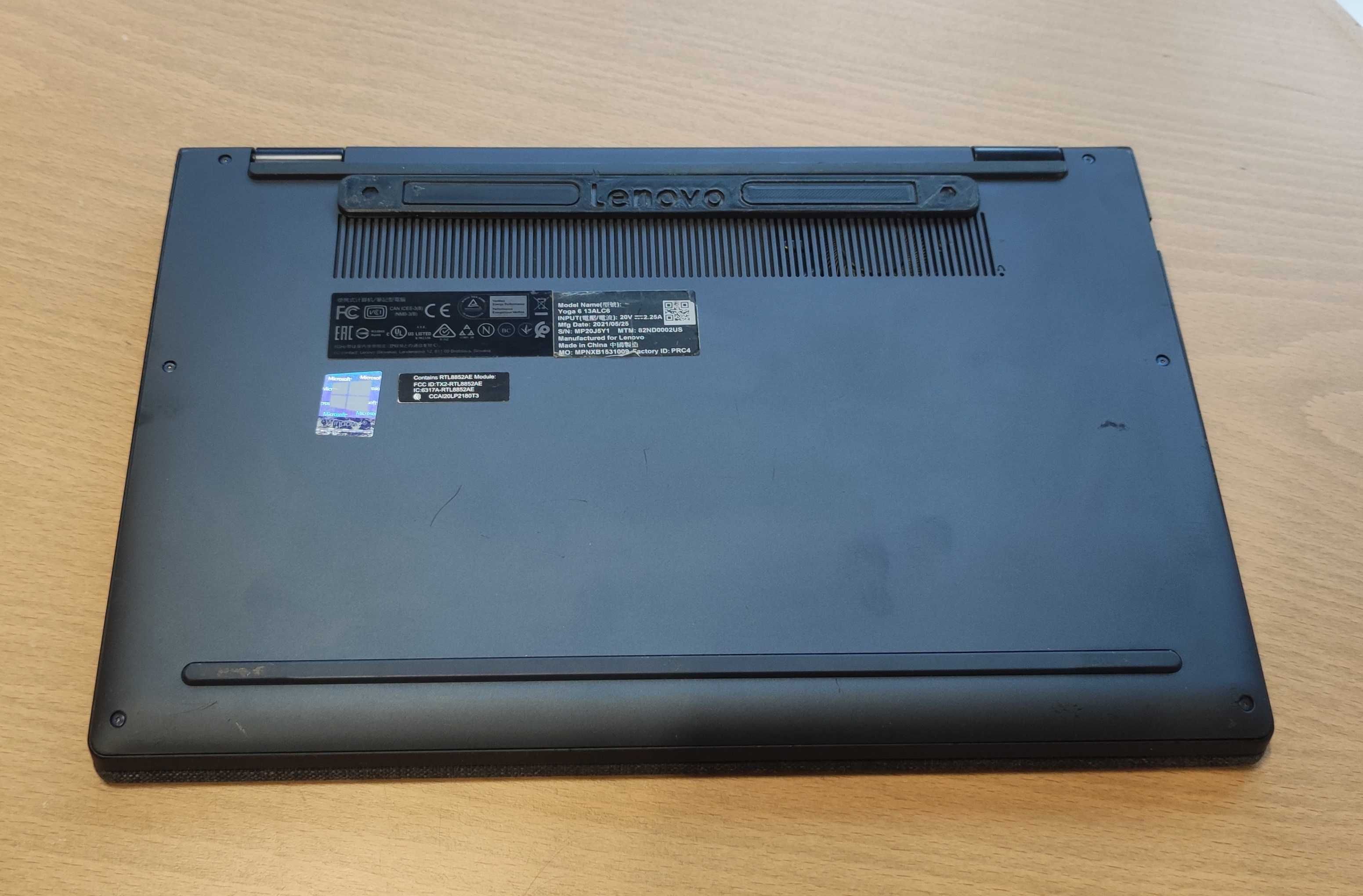 Lenovo  Yoga 6-13ALC6 Ryzen7(16x4.3Ghz)/RX Vega 8(2)/DDR4-16Gb/SSD-1Tb