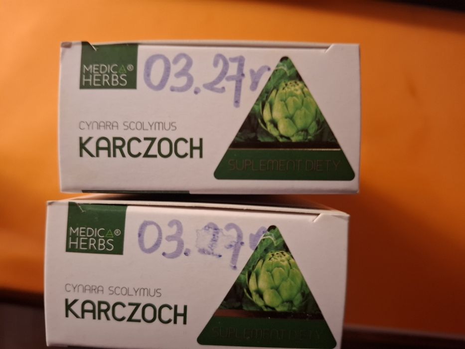 suplement diety karczoch,  dw.03.2027