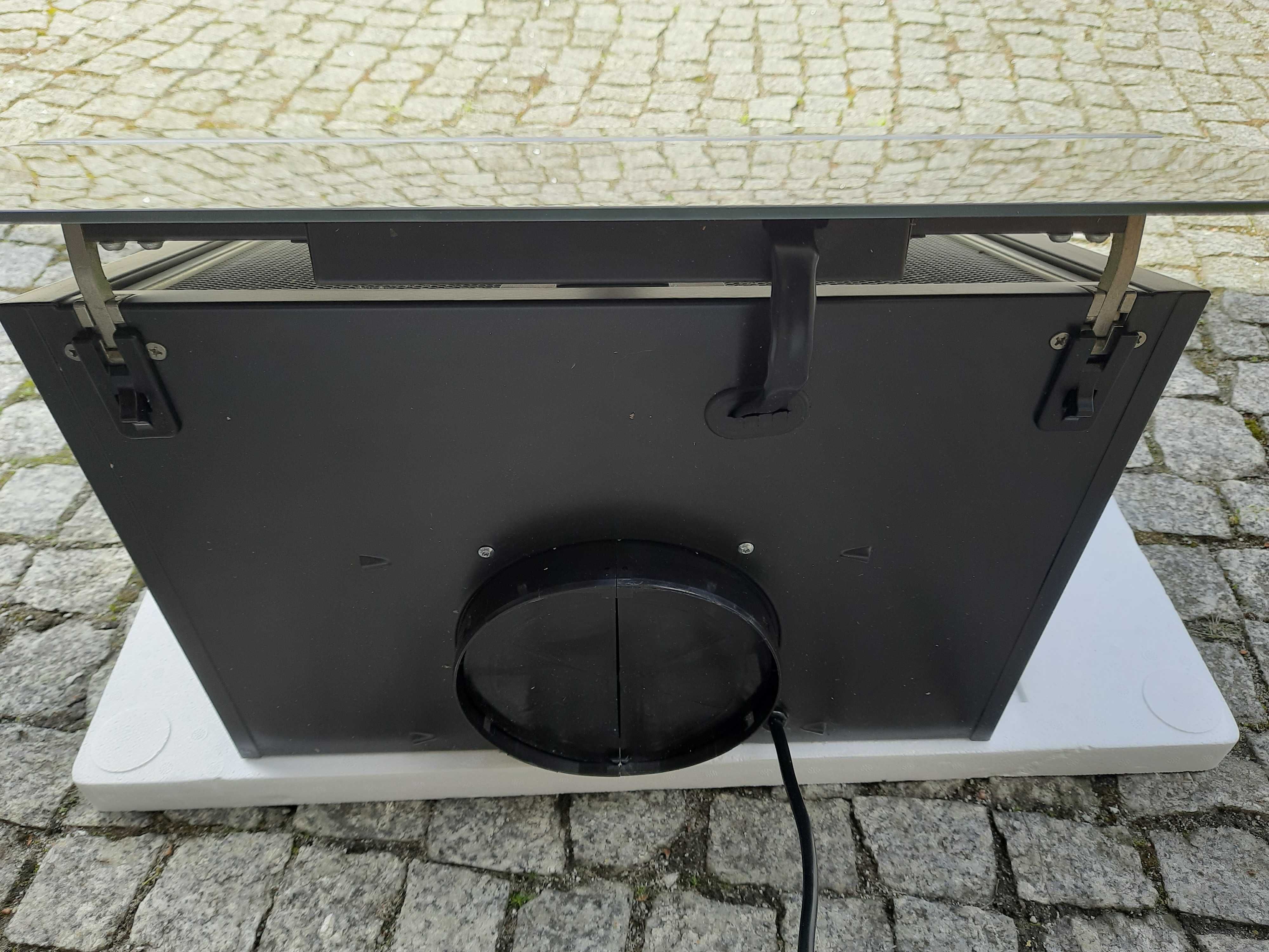 Okap kuchenny Turboair Quatro QE BS 60 czarny szklany Ciarko