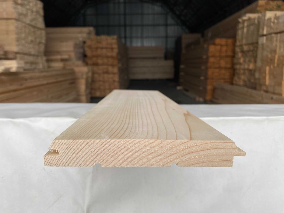 Дошка на підлогу Фальшбрус (Імітація)  Вагонка