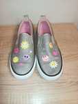 Trampki slip on cool club 32 jak nowe kapcie buty srebrne brokatowe br