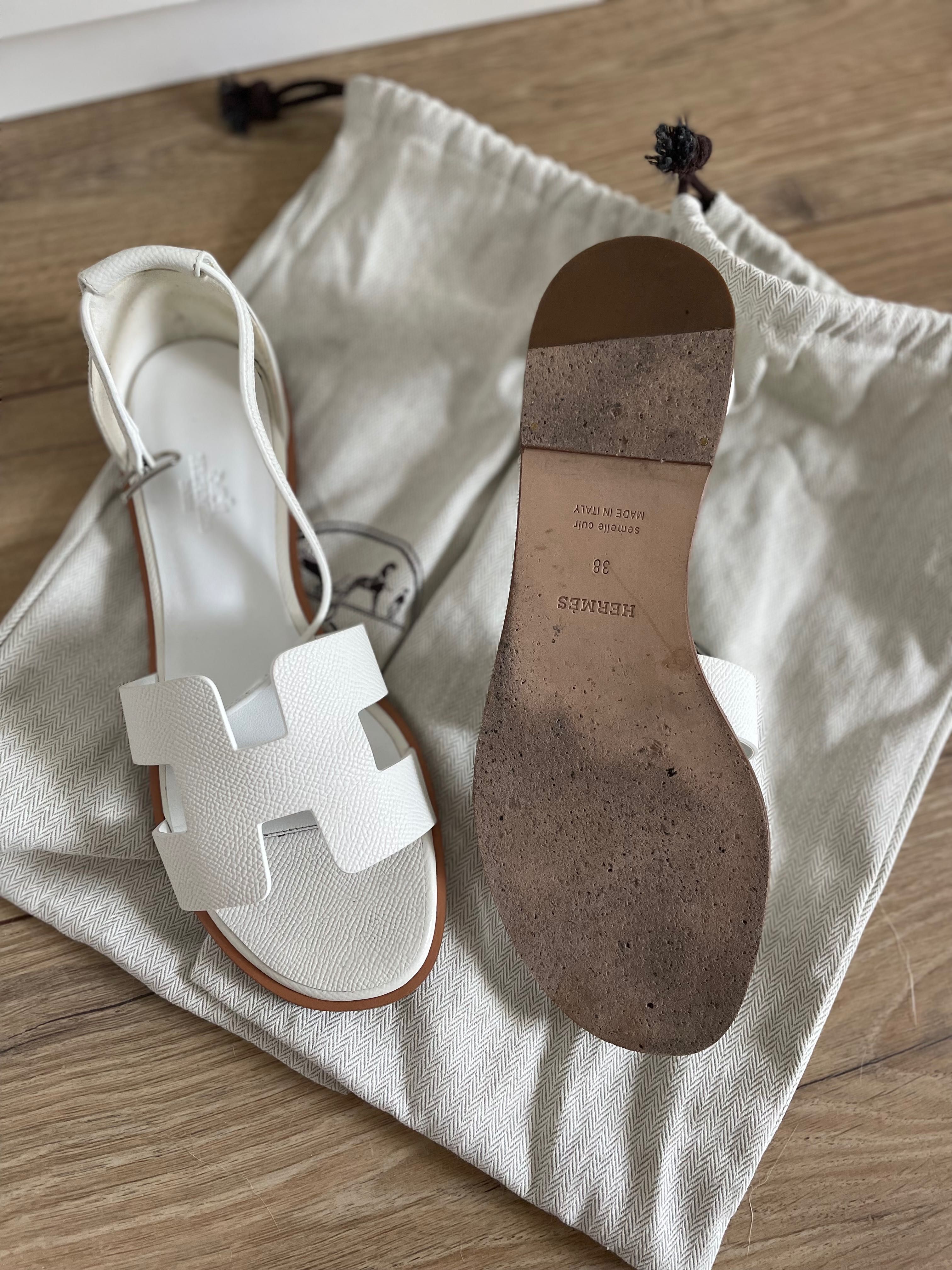 Klapki Hermes damskie