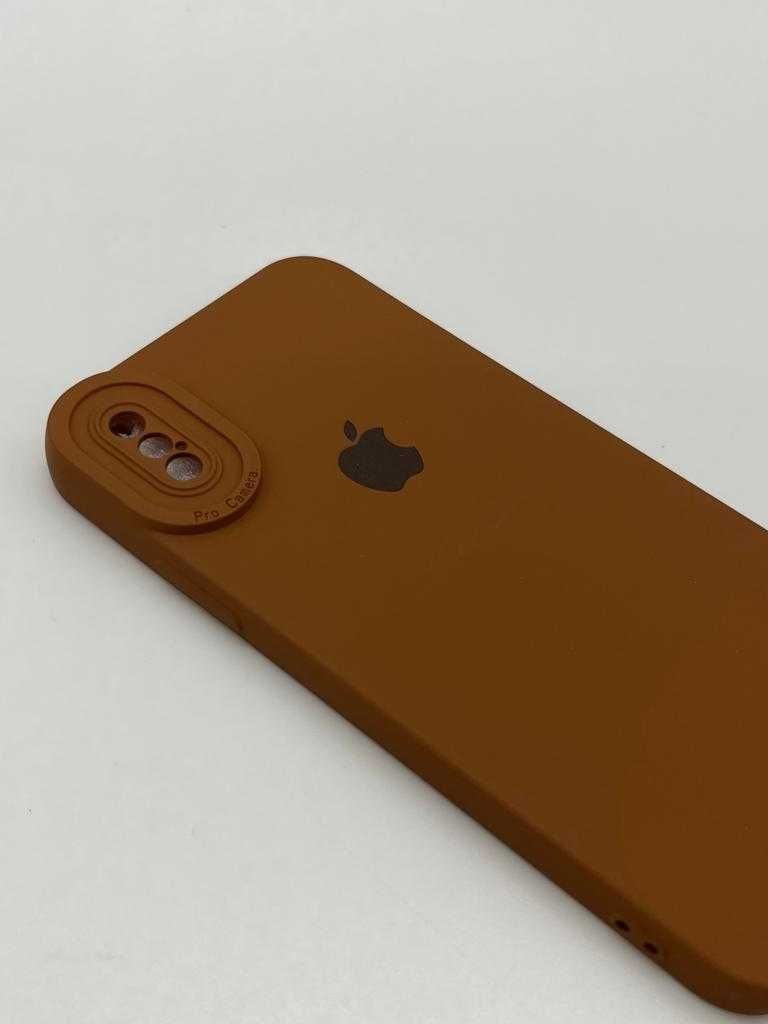 Etui Case Silikonowy Iphone X / XS Brązowe kod 503