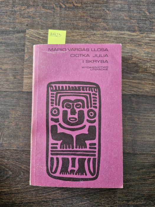 A1923. "Ciotka Julita i skryba " Mario Vargas Llosa