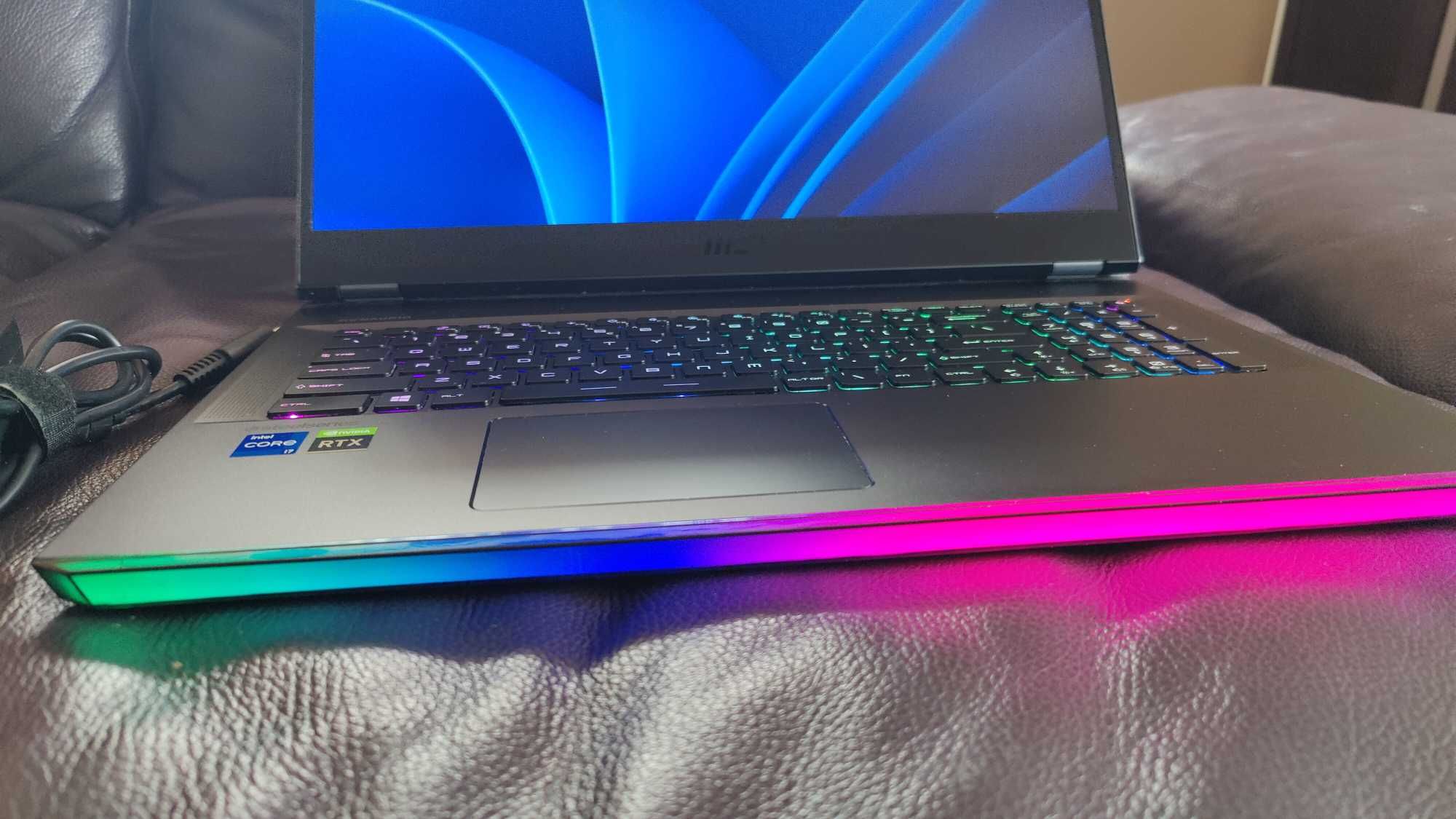 Laptop MSI Raider GE76 i7 11th, 16GB Ram, 1TB SSD RTX3060, 17,3" 144hZ