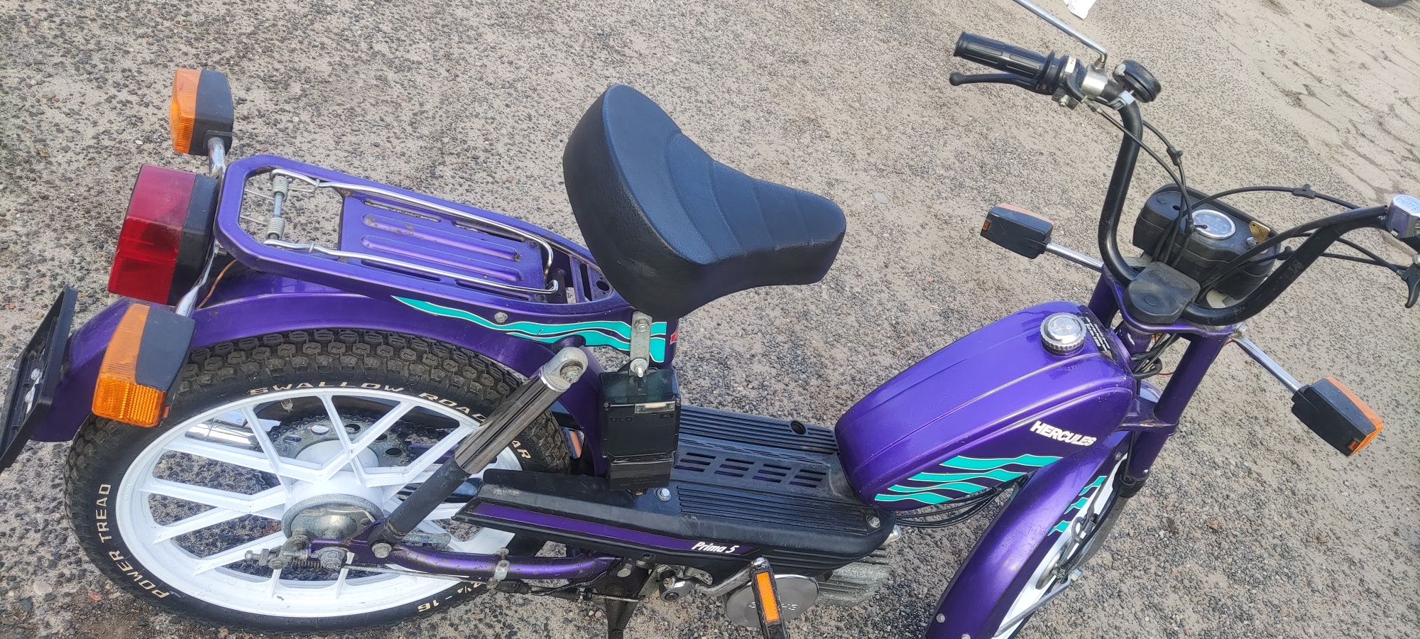 Motorower Hercules Prima 5 zarejestrowany na zabytek po renowacji