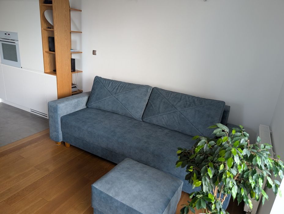 Sofa system DL sprężyny kieszeniowe kolor morski