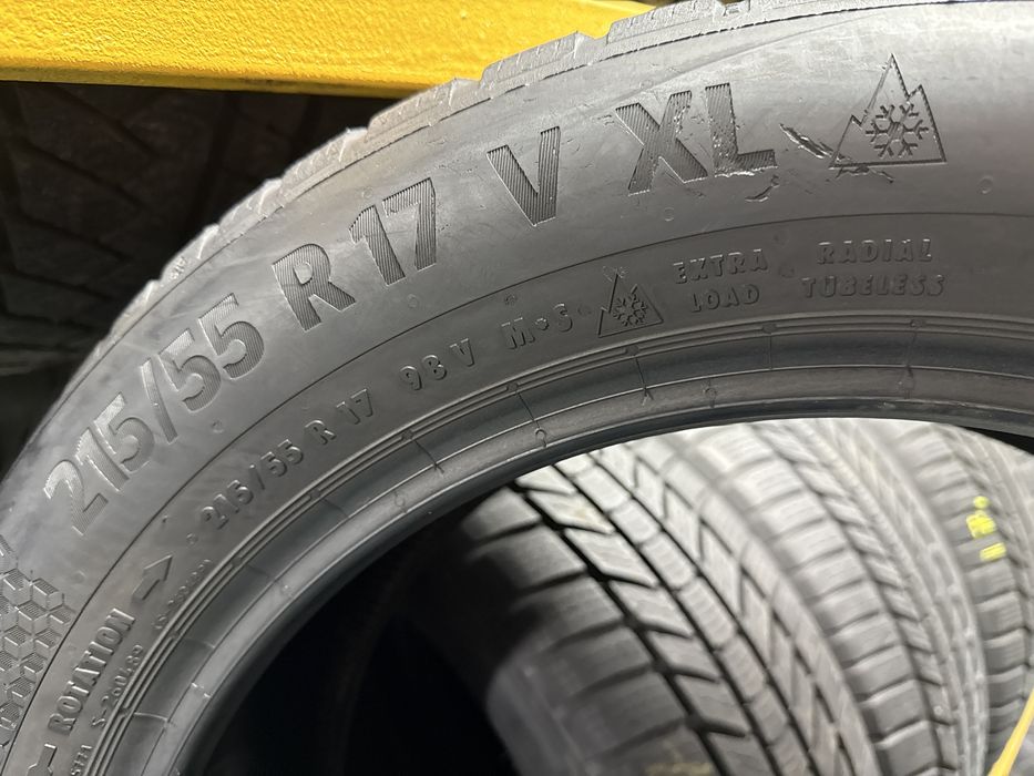 215/55 r17 Continental 4шт