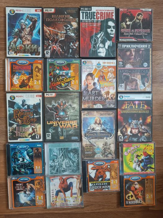 Продам игры для компьютера spider man marvel