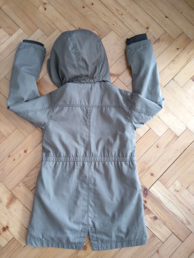 Kurtka parka H&M 134 wiosenna