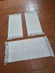 Conjunto de tapetes quarto (branco)