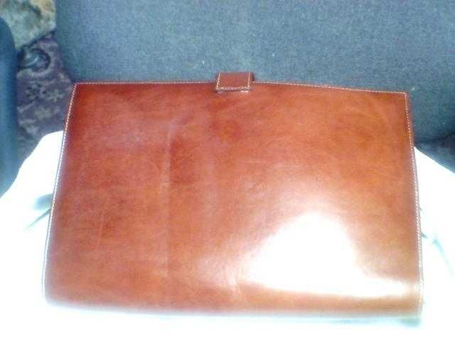 Папка кейс кожаная новая Diguadro - Италия