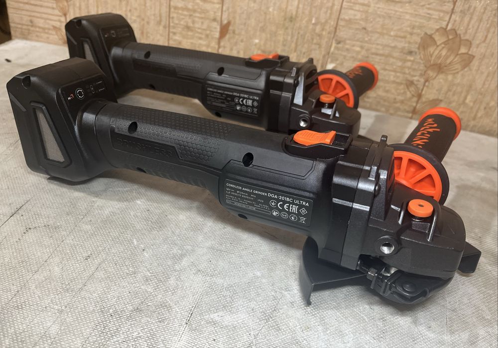 Акумуляторна болгарка → Dnipro-M DGA-201BC ULTRA + ГАРАНТІЯ до 2028 р.