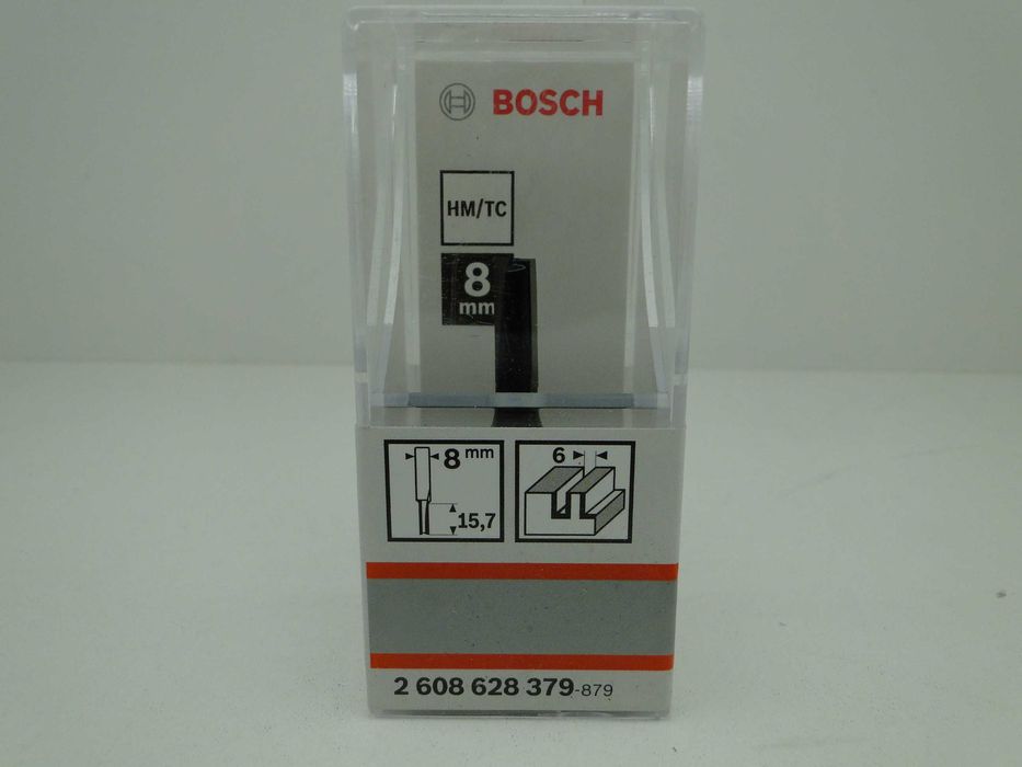 BOSCH , Frez prosty 8 x 6 x 48 mm, Standard for Wood, Nowy