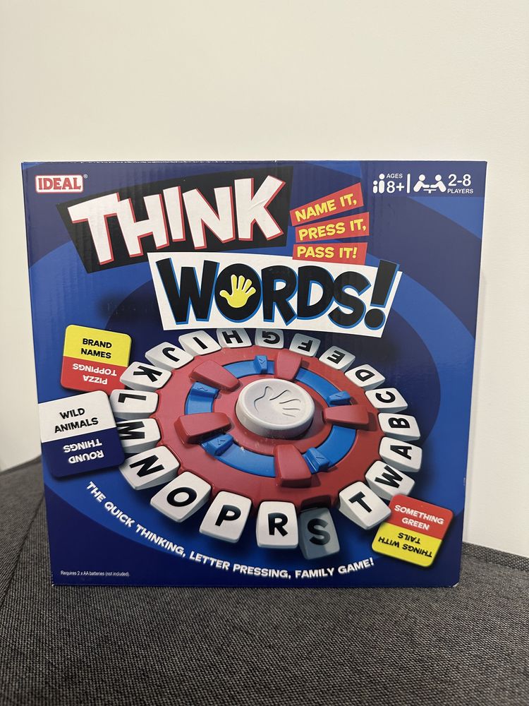 Dzien dziecka Gra think words planszowa nowa karciana