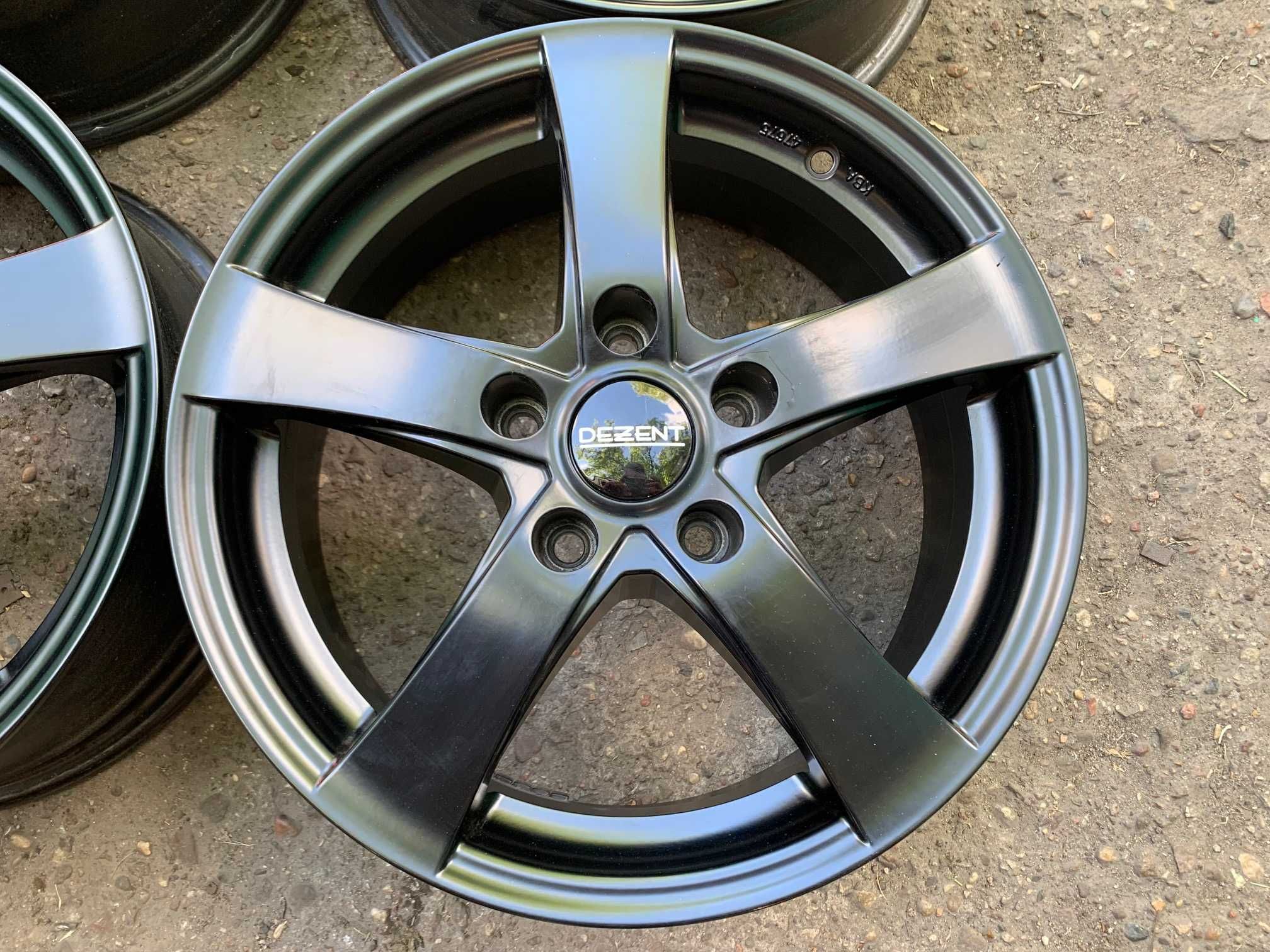 4x felgi DEZENT RE dark 16x6,5 roz. 5x114,3 ET 48 CEE'D DUSTER SX4 i30