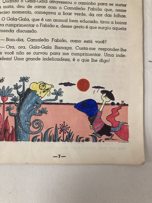 Livro Infantil Gala-Gala Bisnaga