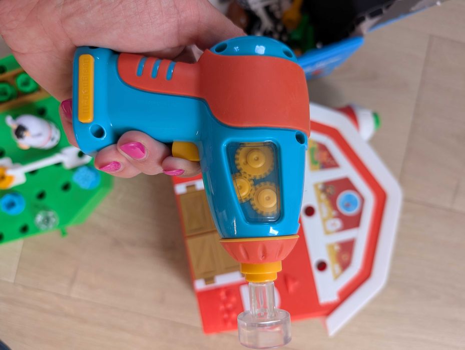 Learning Resources Farma zagroda do skręcania+ akcesoria Design&Drill