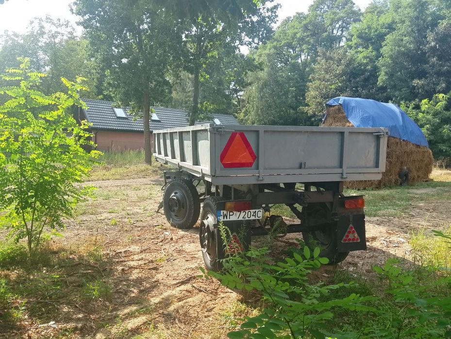 Przyczepa Sanok d35, wywrot